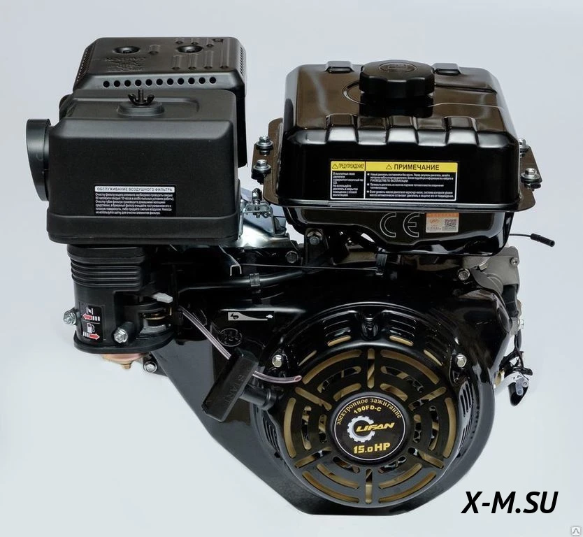Двигатель Lifan 190FD-C Pro D25, 7А Двигатель Lifan 190FD-C Pro D25, 7А