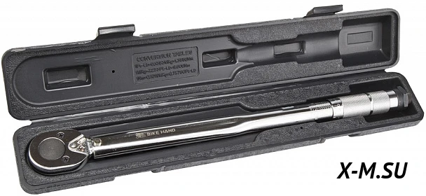 Динамометрический ключ YC-617 Bike-Hand 1/2" 28-120 Нм механический Динамометрический ключ YC-617 Bike-Hand 1/2" 28-120 Нм механический