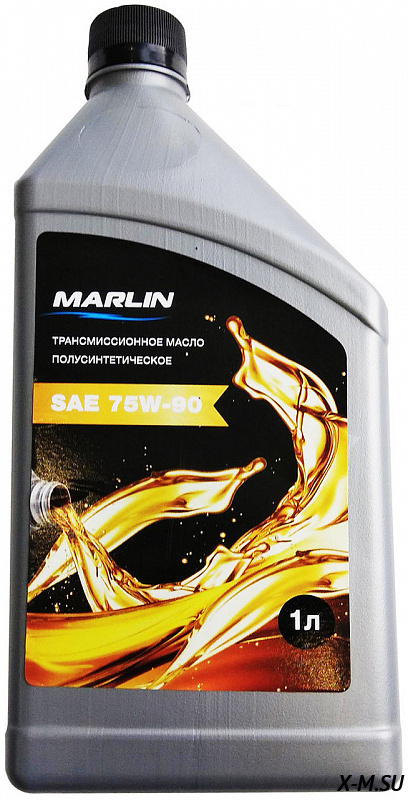Масло трансмиссионное MARLIN SAE 75W-90 полусинт. 0.250 л Масло трансмиссионное MARLIN SAE 75W-90 полусинт. 0.250 л